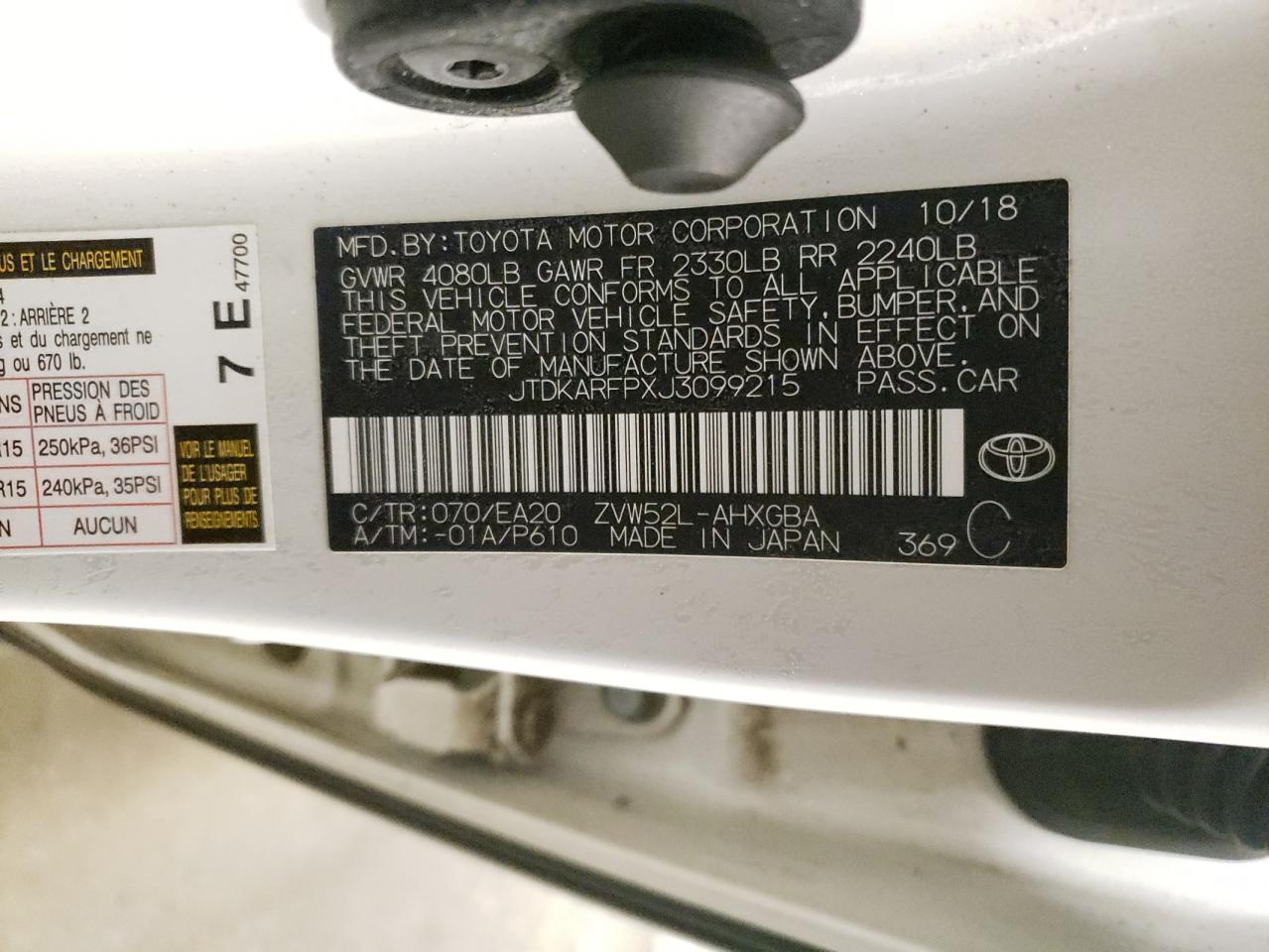 2018 Toyota Prius - Image 12