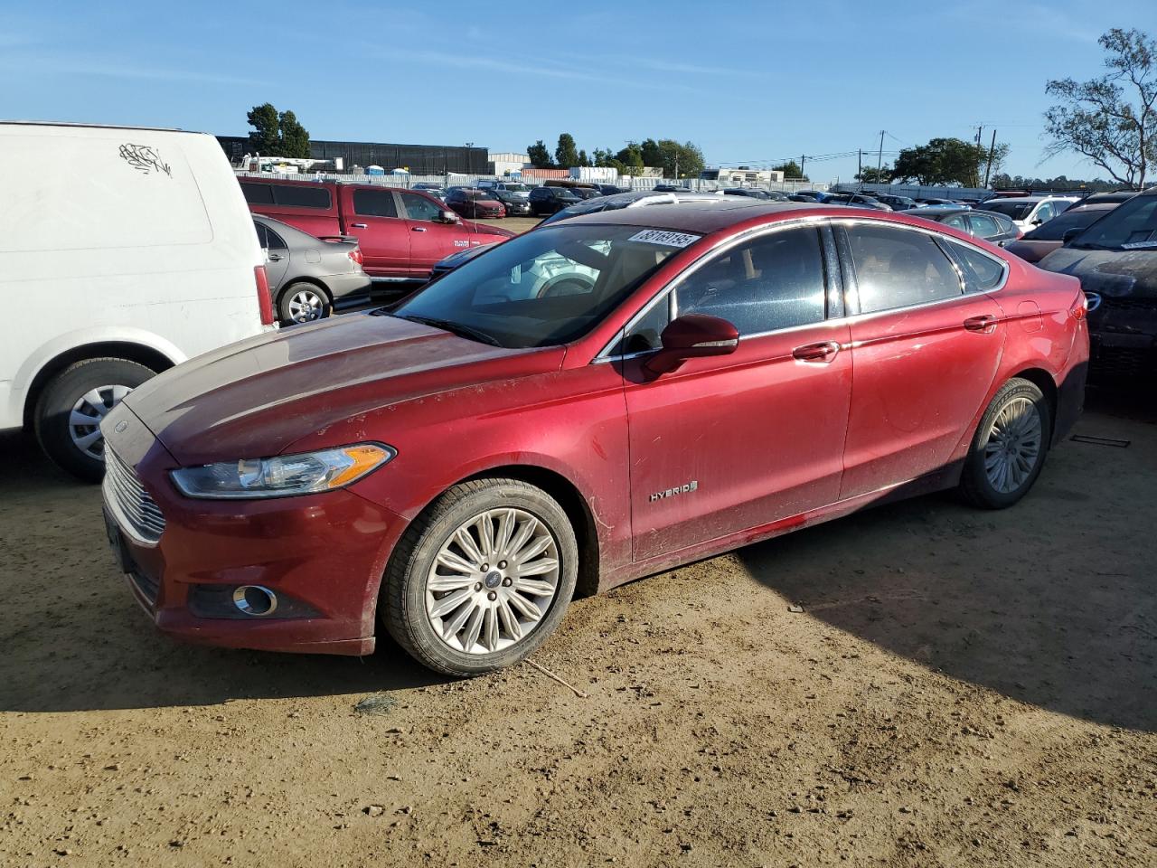 VIN 3FA6P0LU7ER170535 2014 FORD FUSION no.1