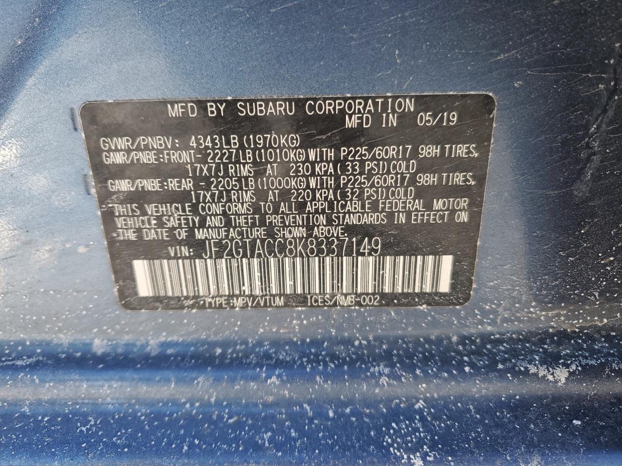 2019 Subaru XV - Image 13