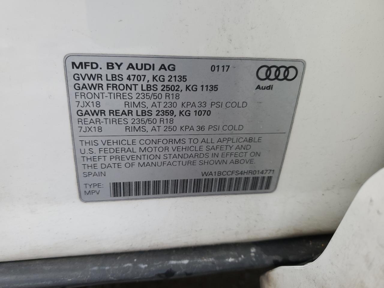 2017 Audi Q3 - Image 13