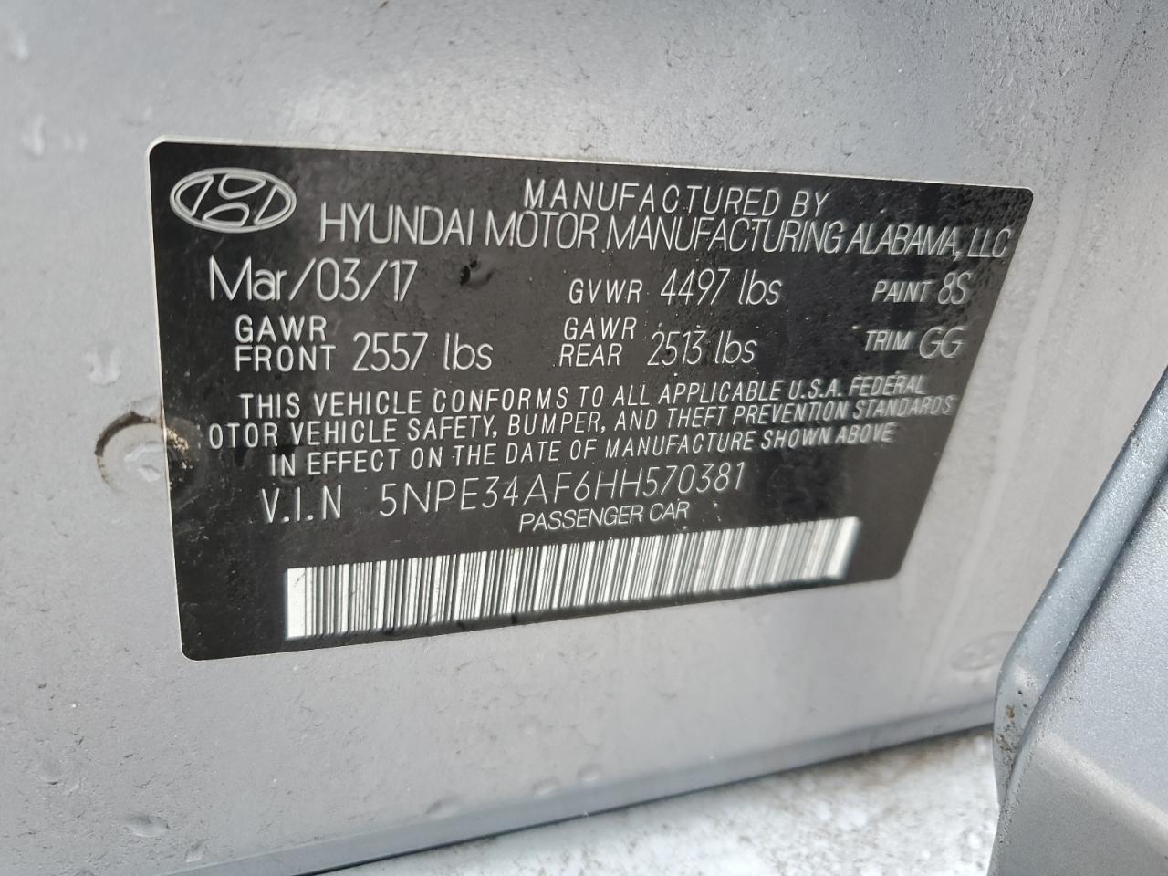 2017 Hyundai Sonata - Image 12
