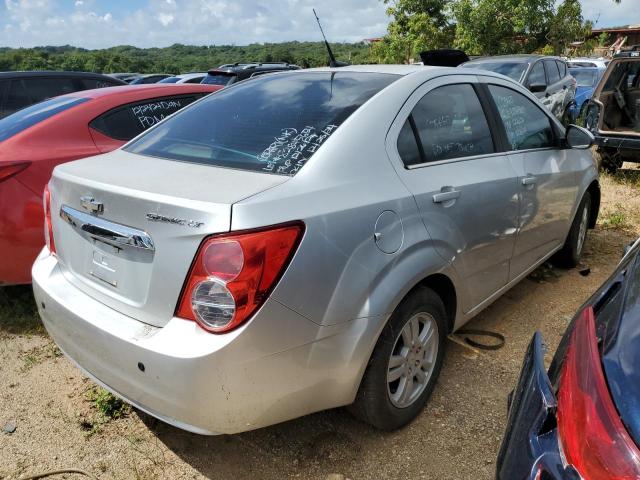 Седани CHEVROLET SONIC 2012 Сріблястий