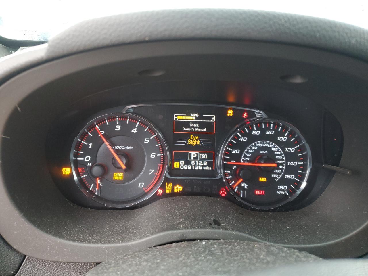 2018 Subaru Wrx VIN: JE1VA1LB8J88342B1 Lot: 41533565