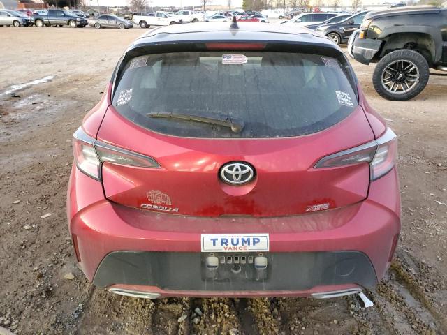  TOYOTA COROLLA 2022 Червоний