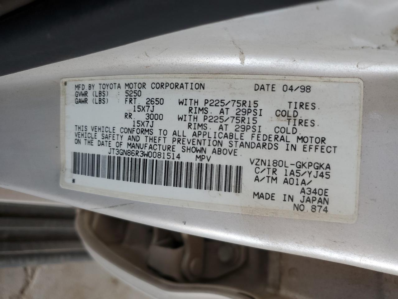 1998 Toyota 4Runner - Image 12