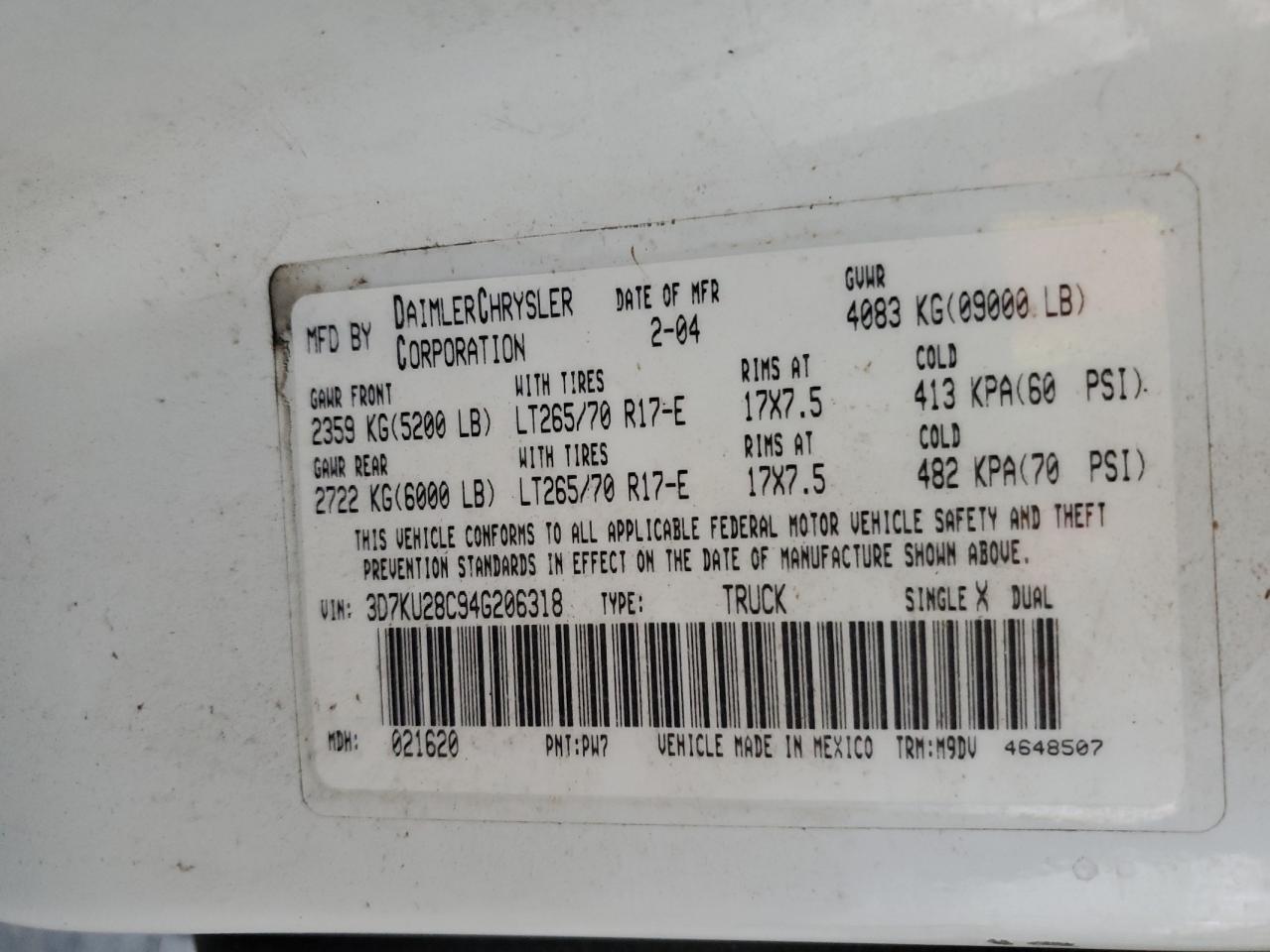 2004 Dodge RAM - Image 14