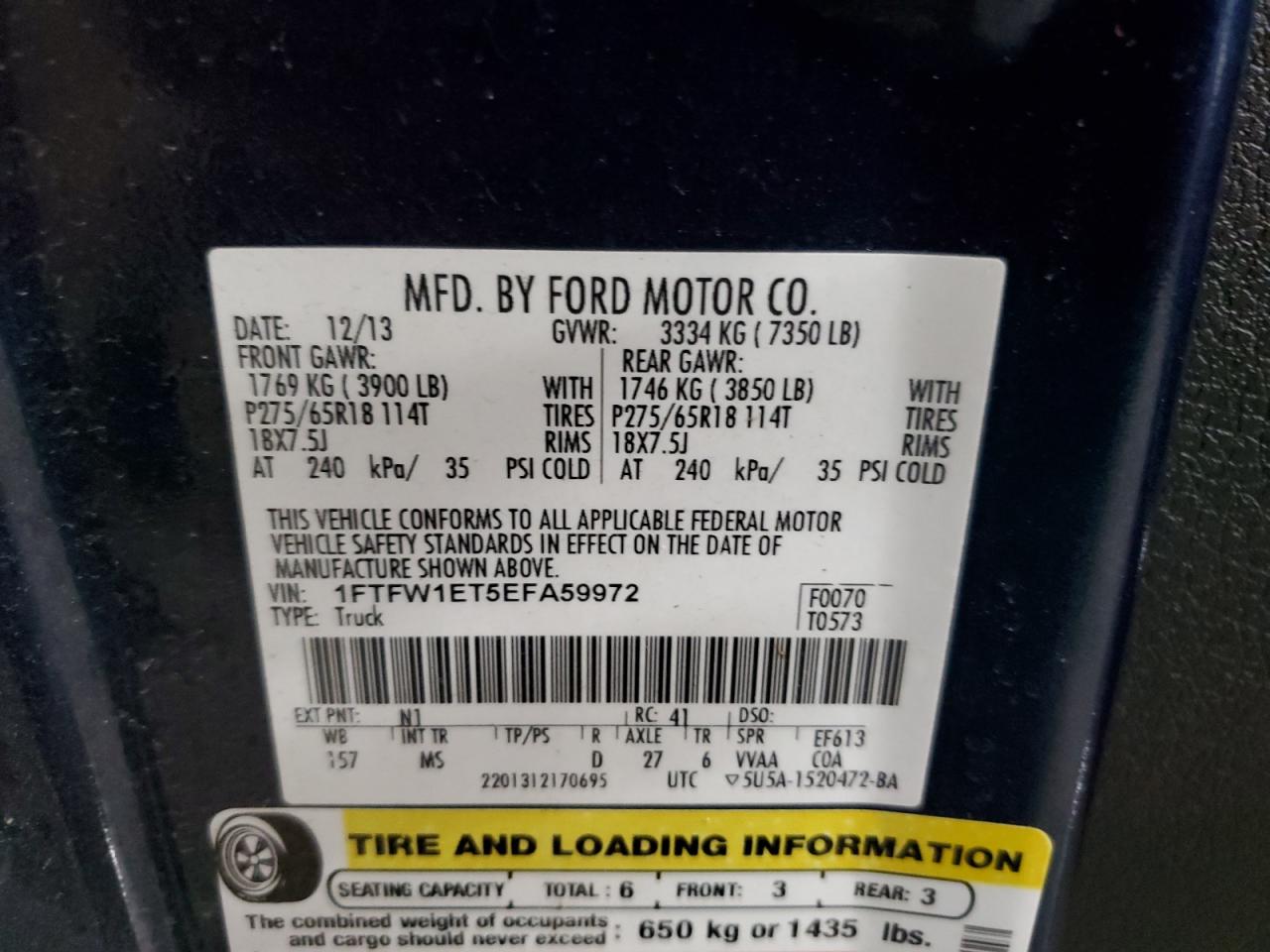 2014 Ford F-150 - Image 14