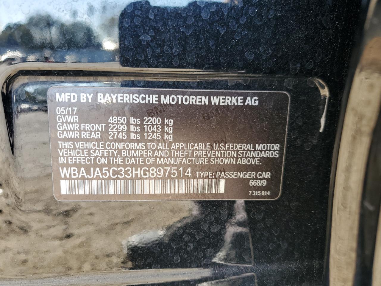 2017 BMW 5er - Image 12