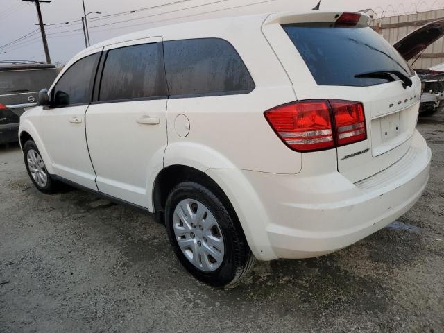  DODGE JOURNEY 2015 Белый