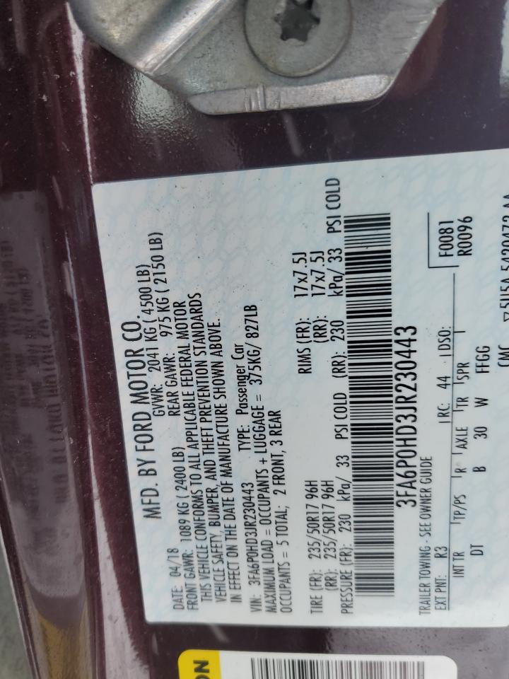 2018 Ford Fusion - Image 12