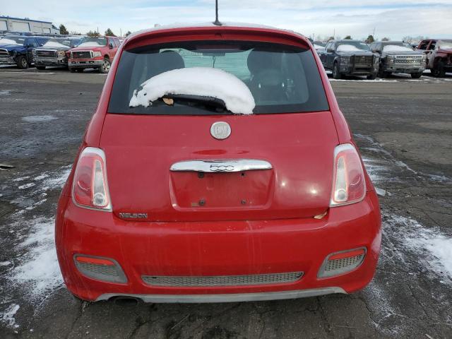  FIAT 500 2012 Красный