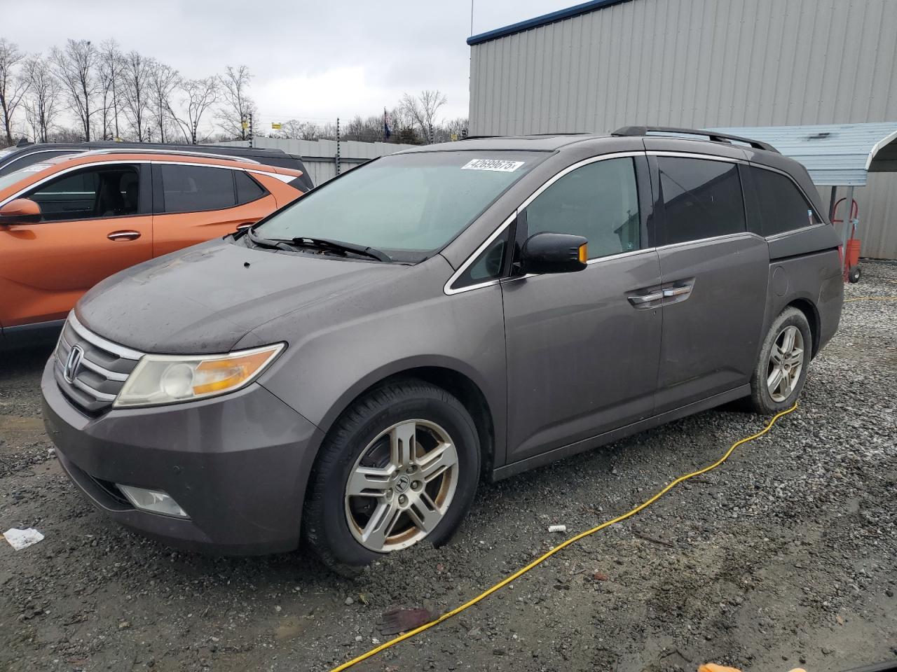 2011 Honda Odyssey Touring на продаже в Spartanburg, SC - Burn - Engine