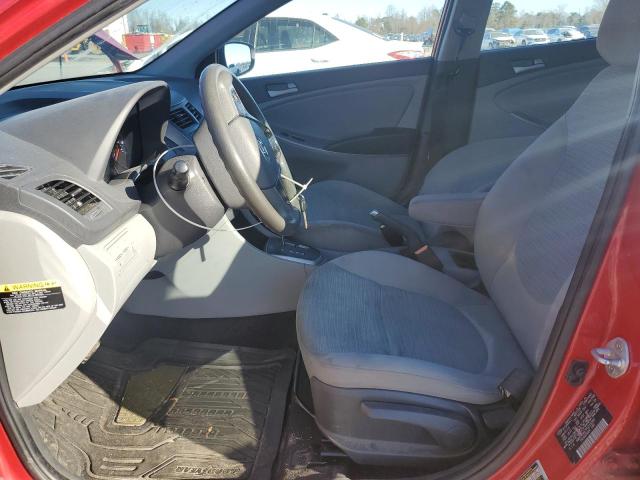 Хетчбеки HYUNDAI ACCENT 2015 Червоний