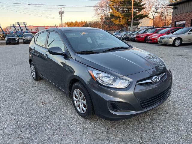 Hatchbacks HYUNDAI ACCENT 2012 Gray