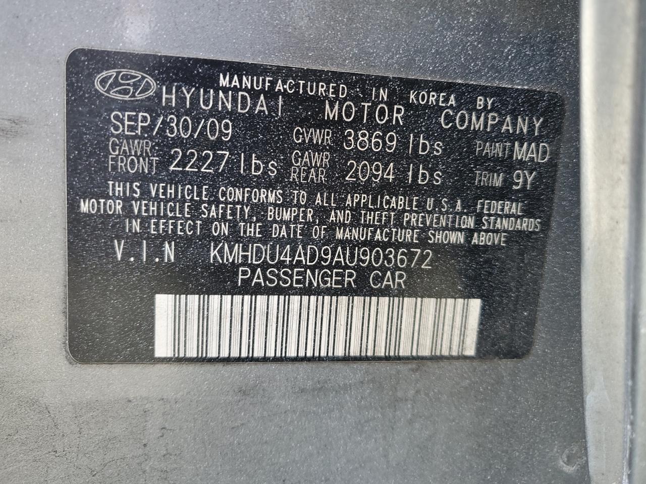 2010 Hyundai Elantra - Image 12