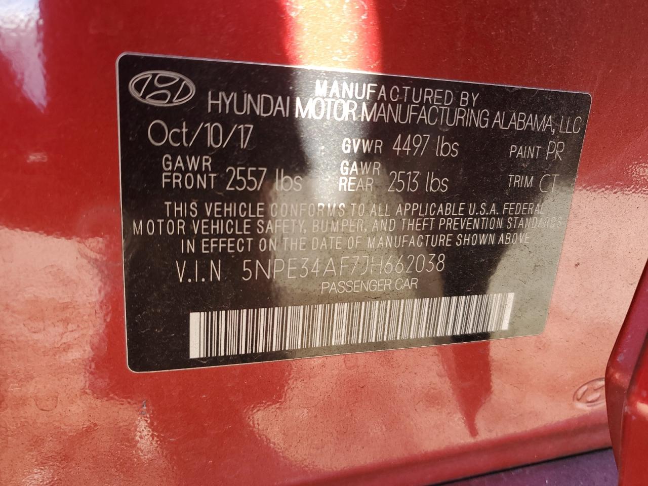2018 Hyundai Sonata - Image 15