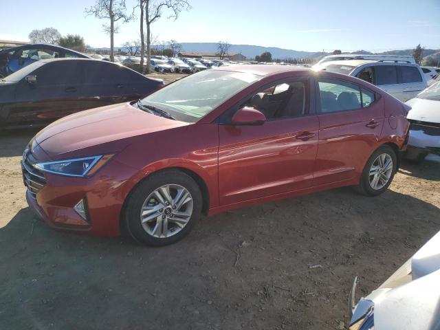  HYUNDAI ELANTRA 2020 Red