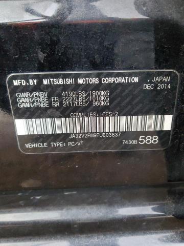 2015 MITSUBISHI LANCER SE