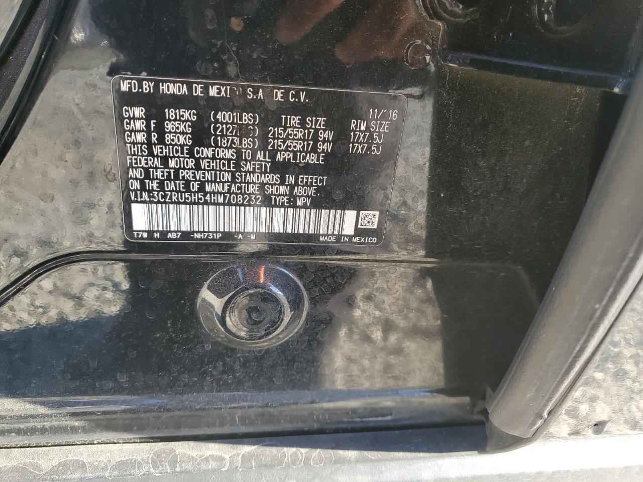 2017 Honda HR-V - Image 12