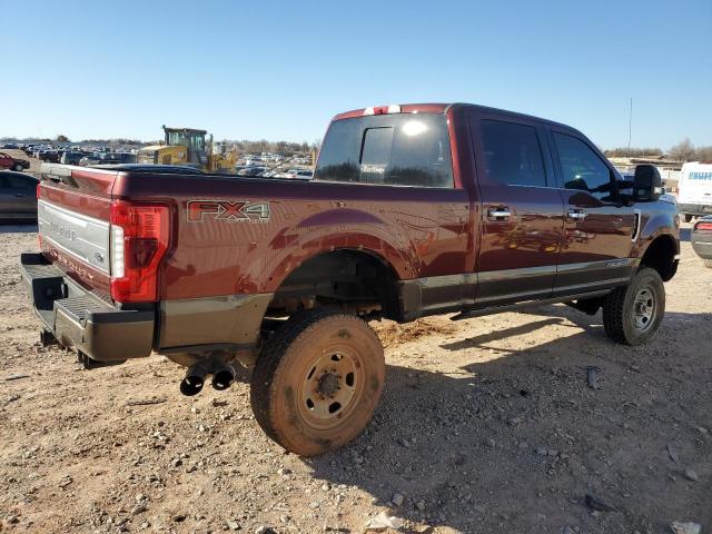  FORD F250 2017 Burgundy