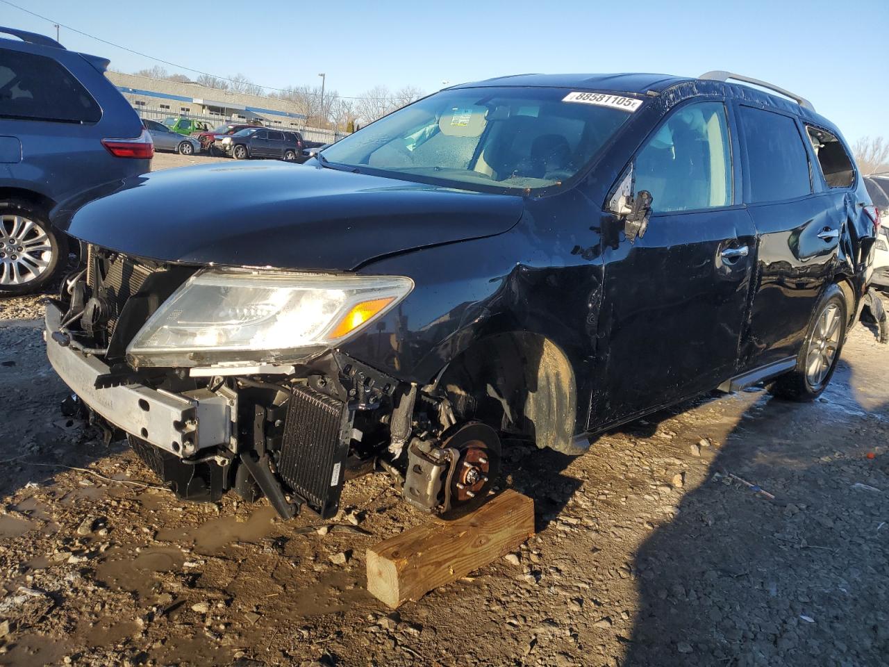 2013 Nissan Pathfinder S للبيع في Louisville، KY - Rollover