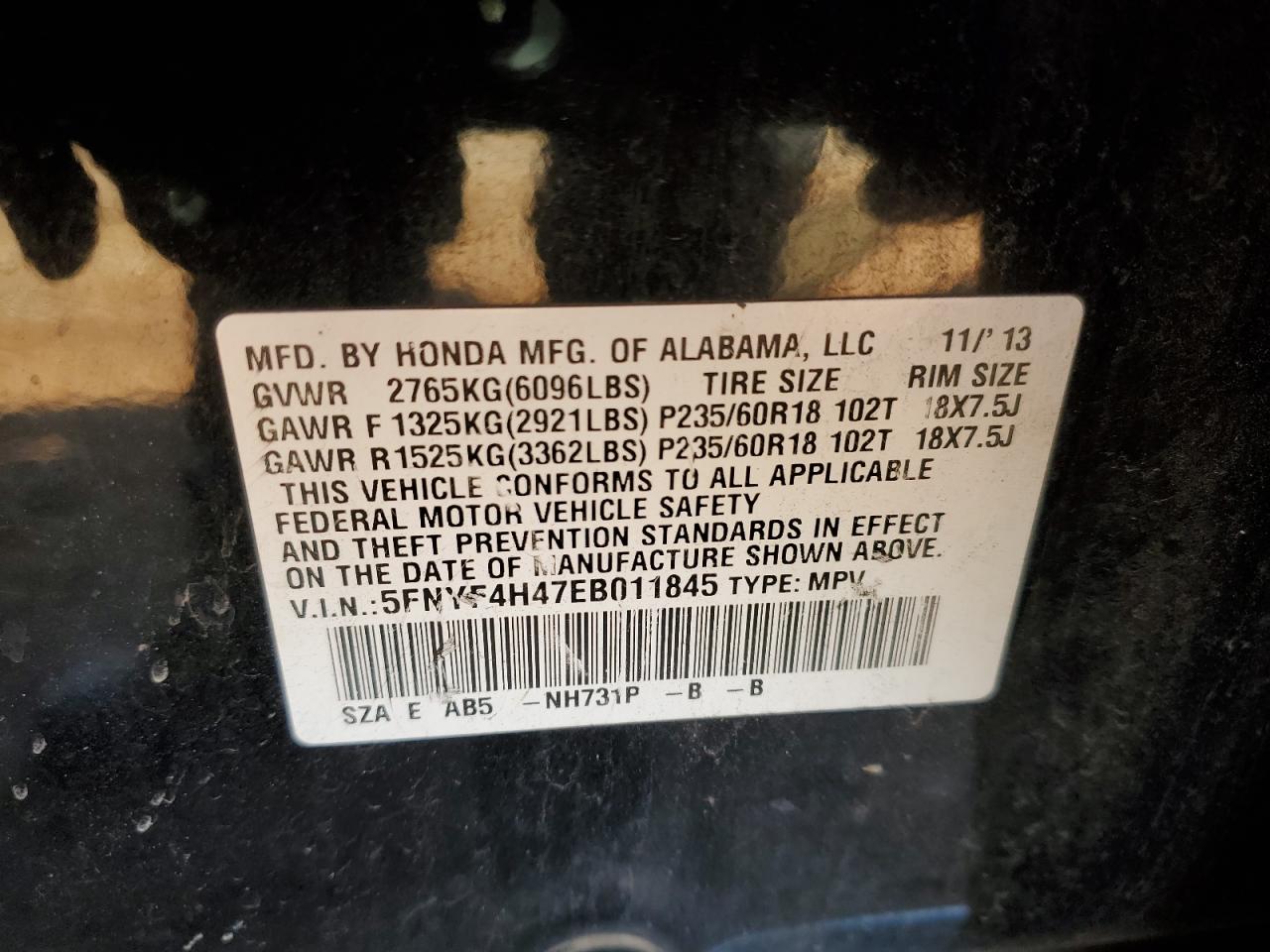 2014 Honda Pilot - Image 15