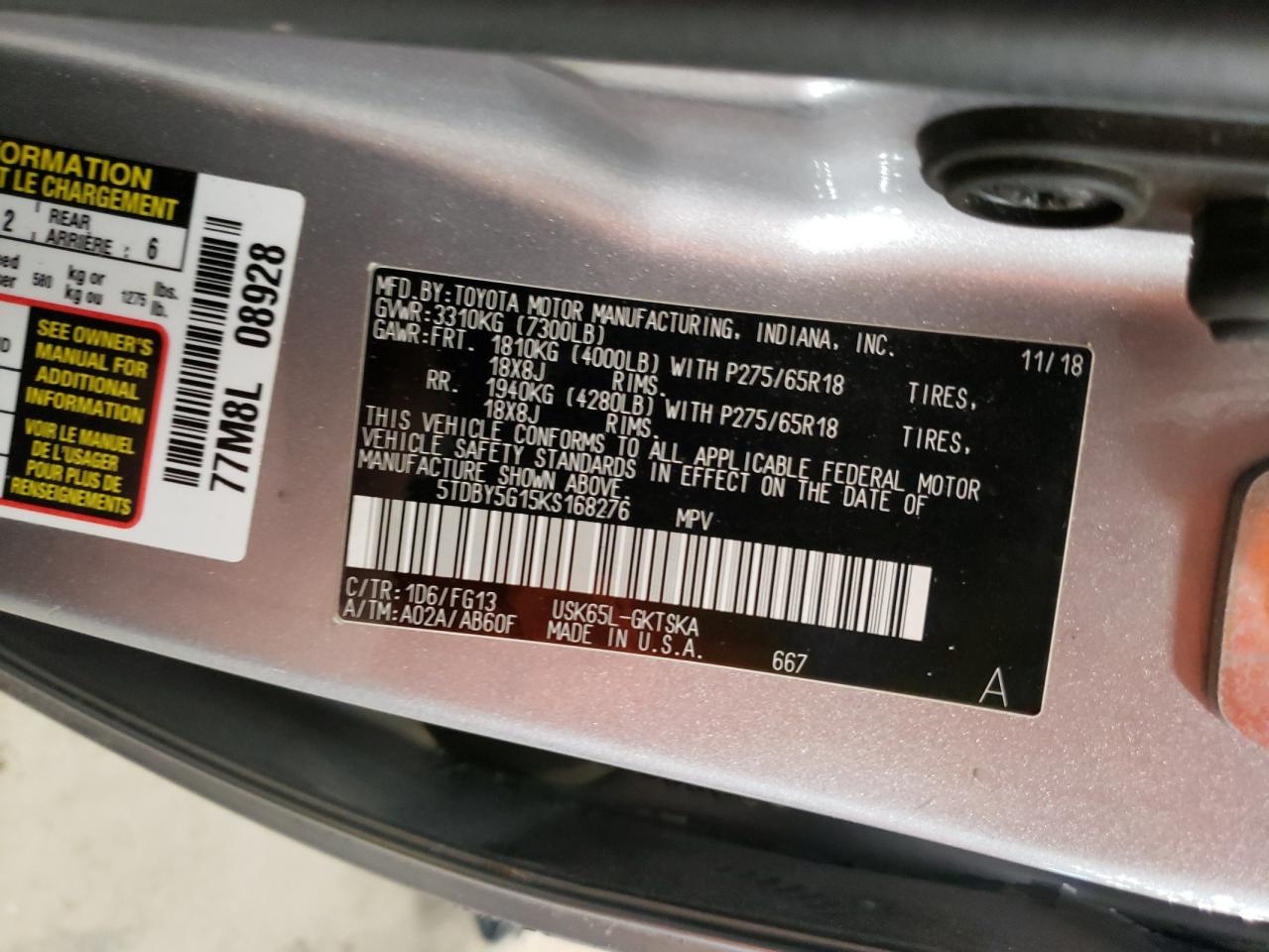 2019 Toyota Sequoia - Image 13