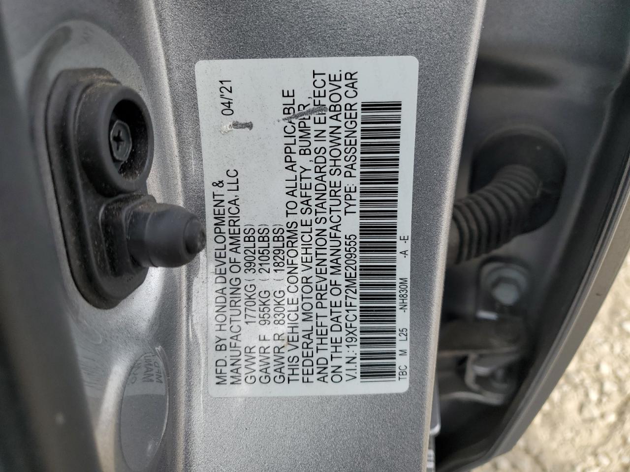 2021 Honda Civic - Image 13