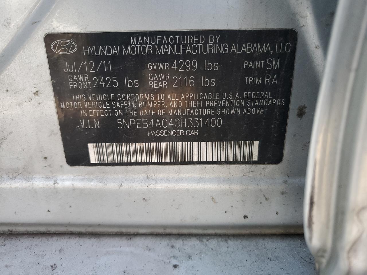 2012 Hyundai Sonata - Image 12