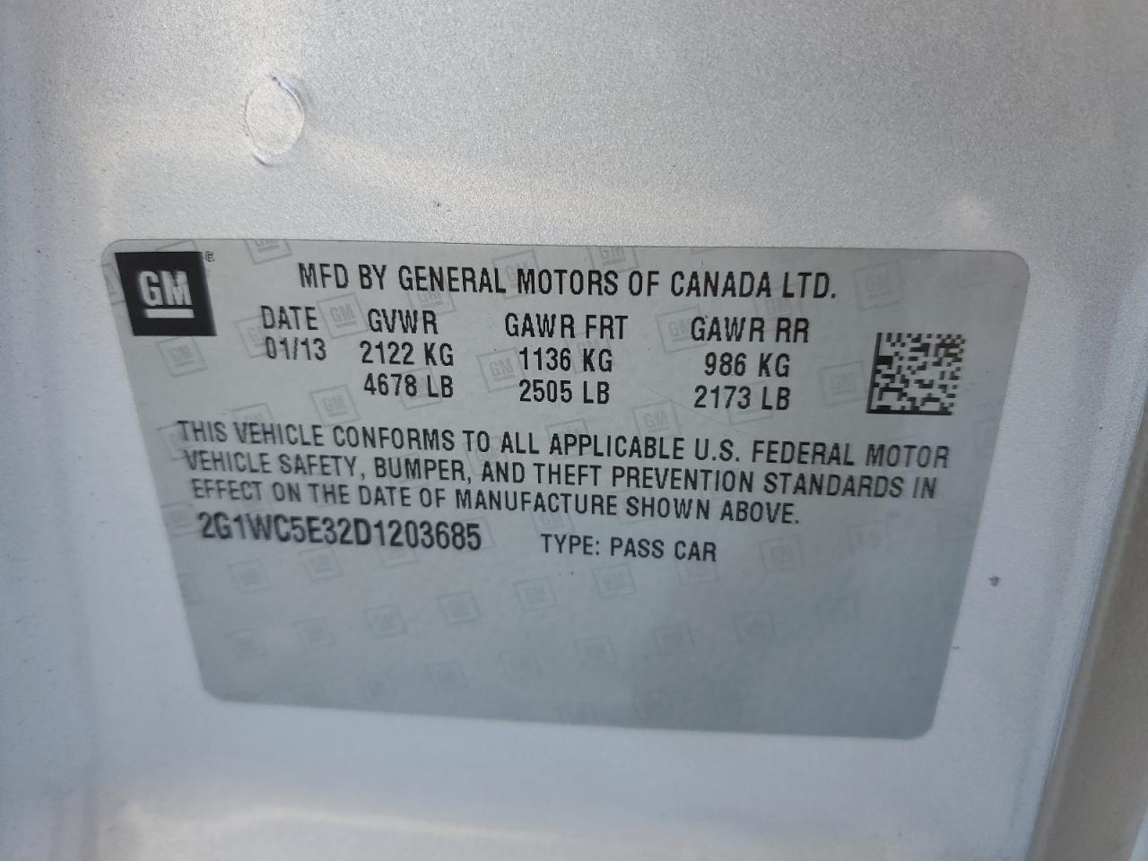 2013 Chevrolet Impala - Image 12