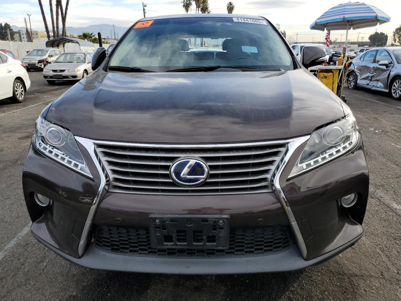 VIN JTJZB1BA2D2412800 2013 LEXUS RX450 no.5