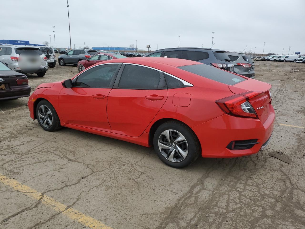 2HGFC2F66KH568424 2019 HONDA CIVIC - Image 2