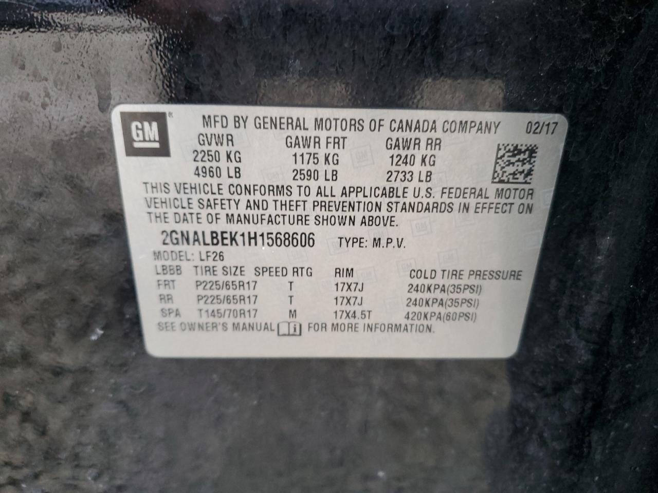 2017 Chevrolet Equinox - Image 13