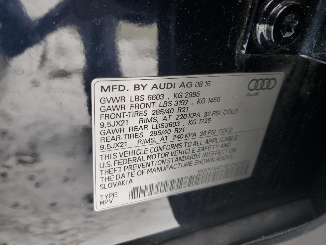 2017 Audi Q7 - Image 13