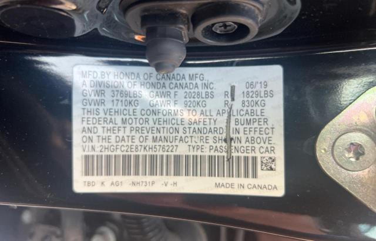 2019 Honda Civic - Image 10