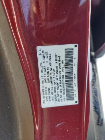 2003 HONDA CR-V LX