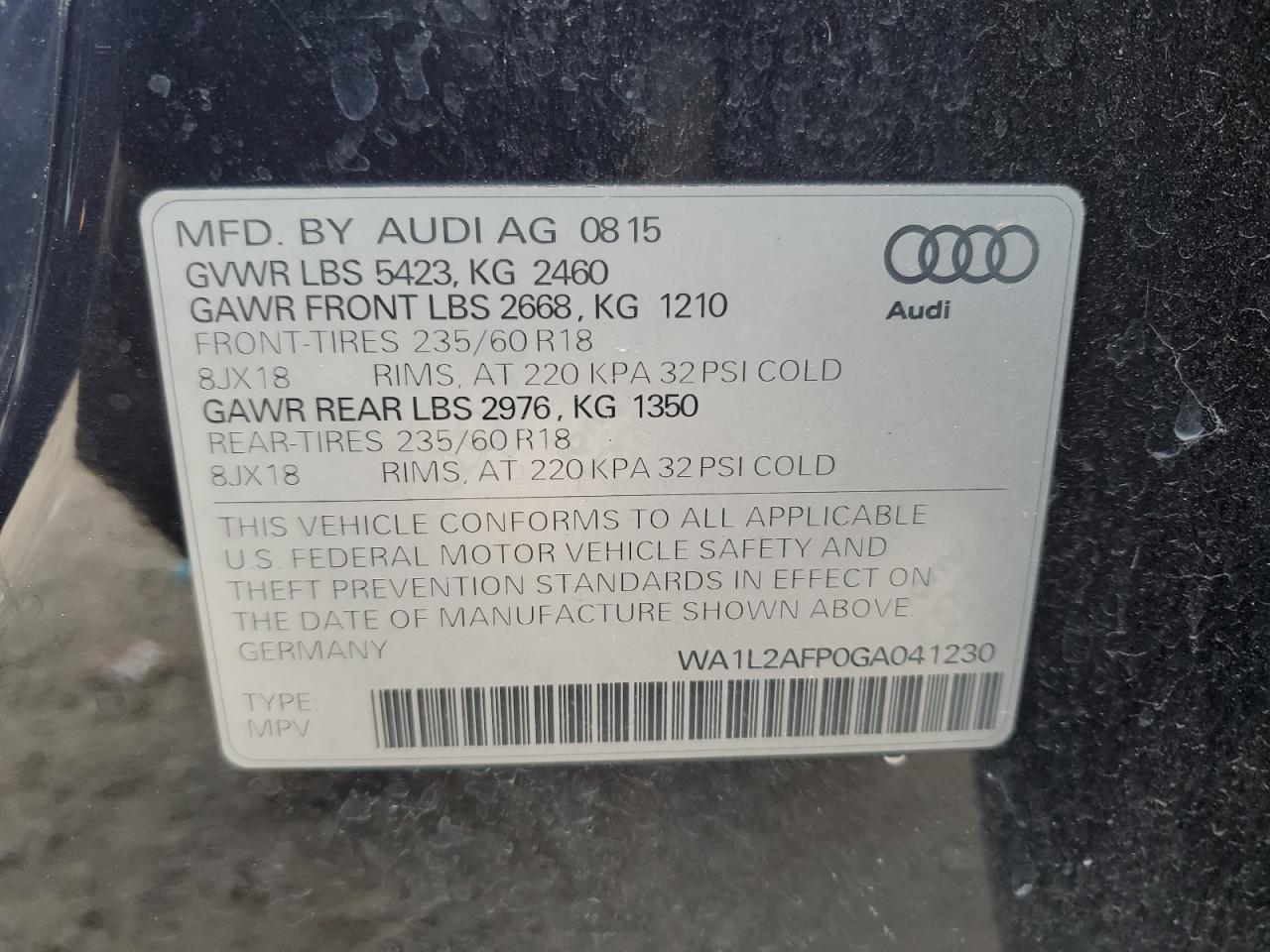 2016 Audi Q5 - Image 13