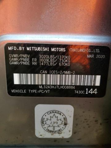 2020 MITSUBISHI MIRAGE ES