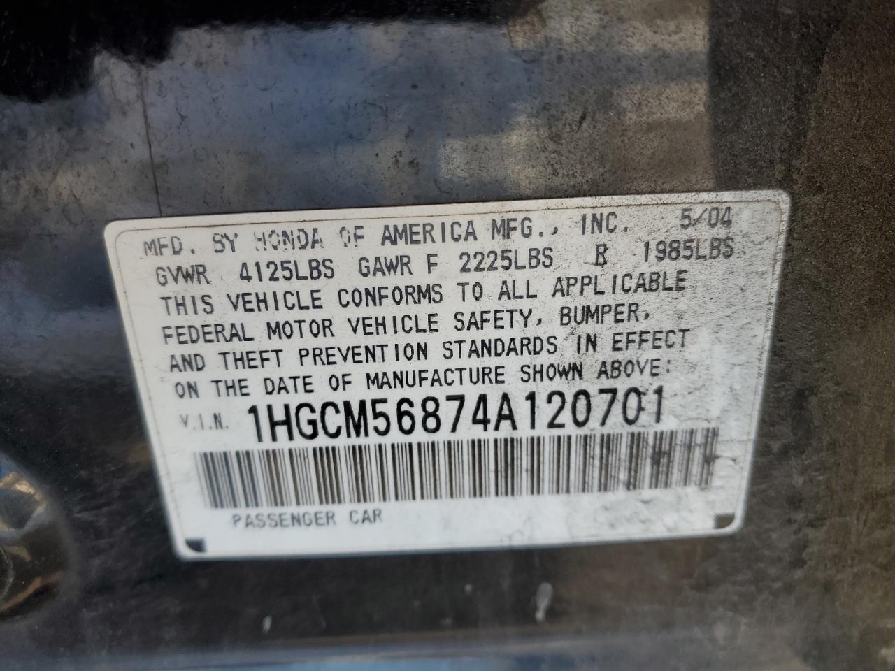 2004 Honda Accord - Image 14