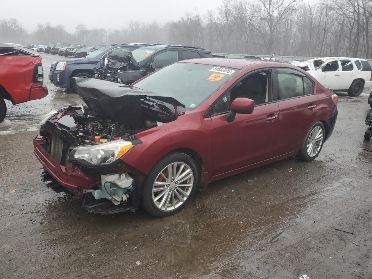 2014 Subaru Impreza Limited na sprzedaż w Ellwood City, PA - Front End