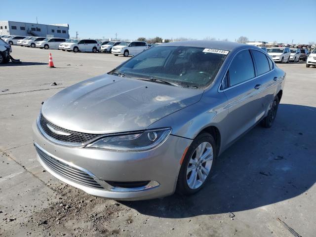  CHRYSLER 200 2016 Silver