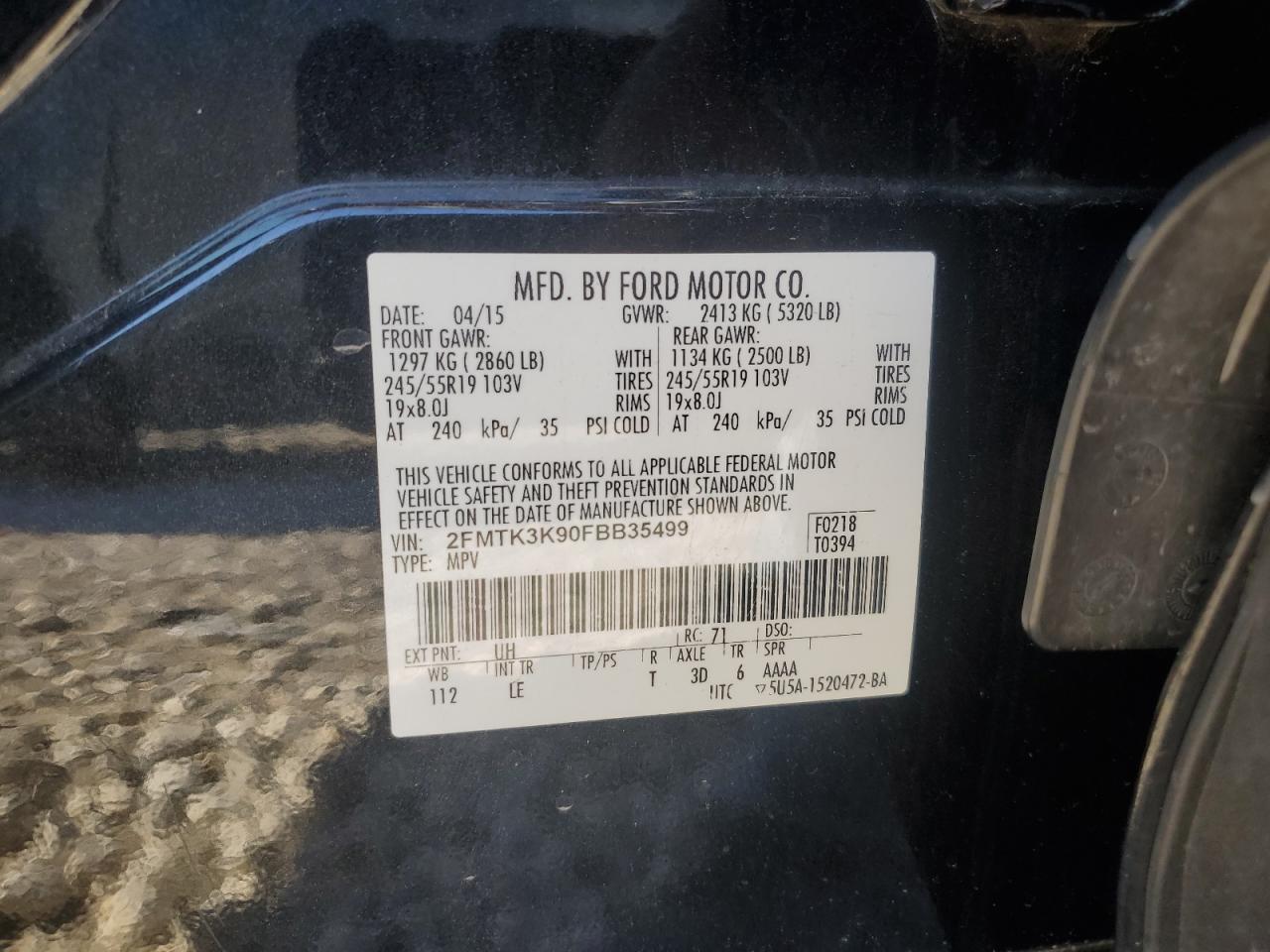 2015 Ford Edge - Image 13