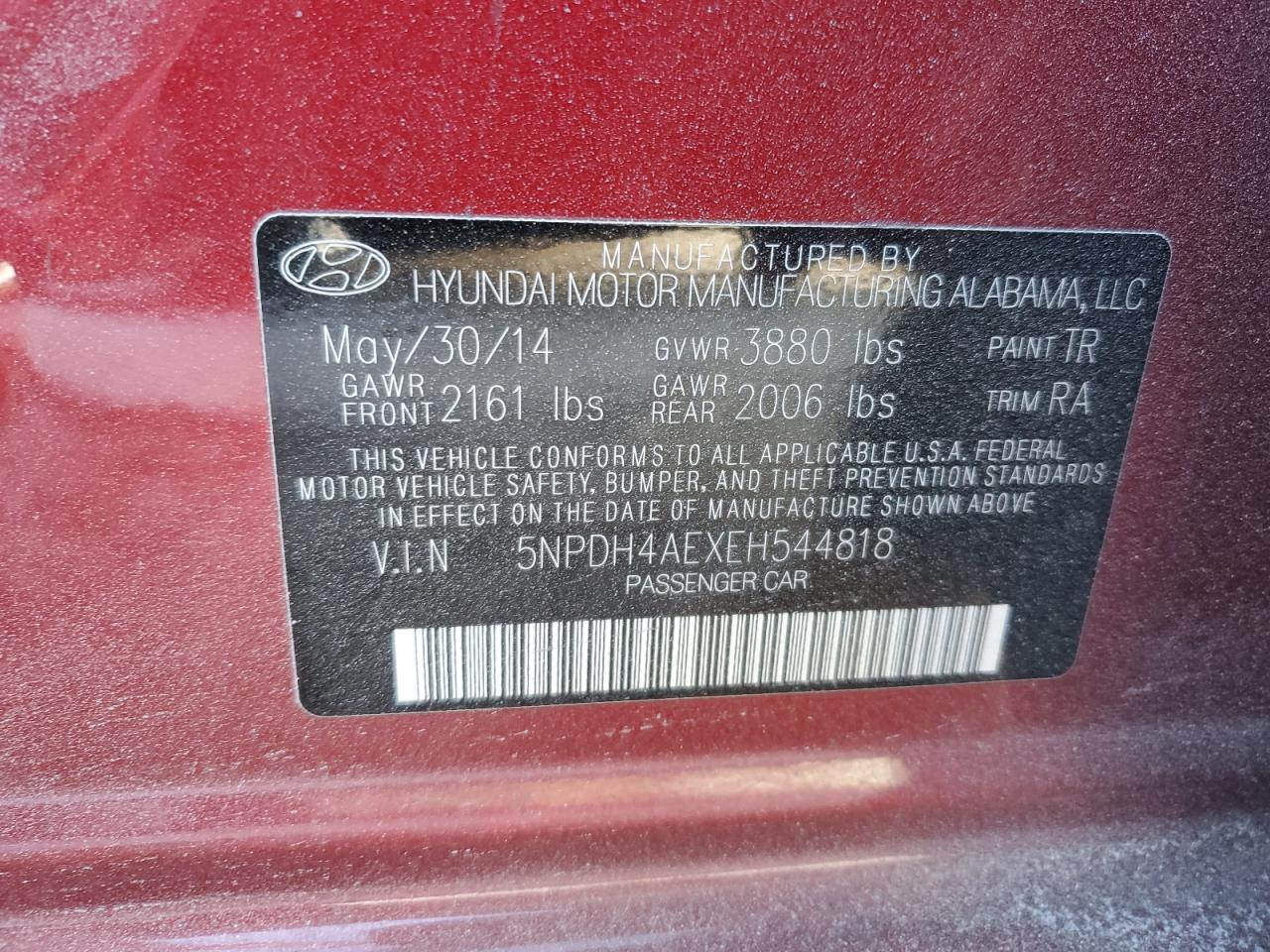 2014 Hyundai Elantra - Image 14