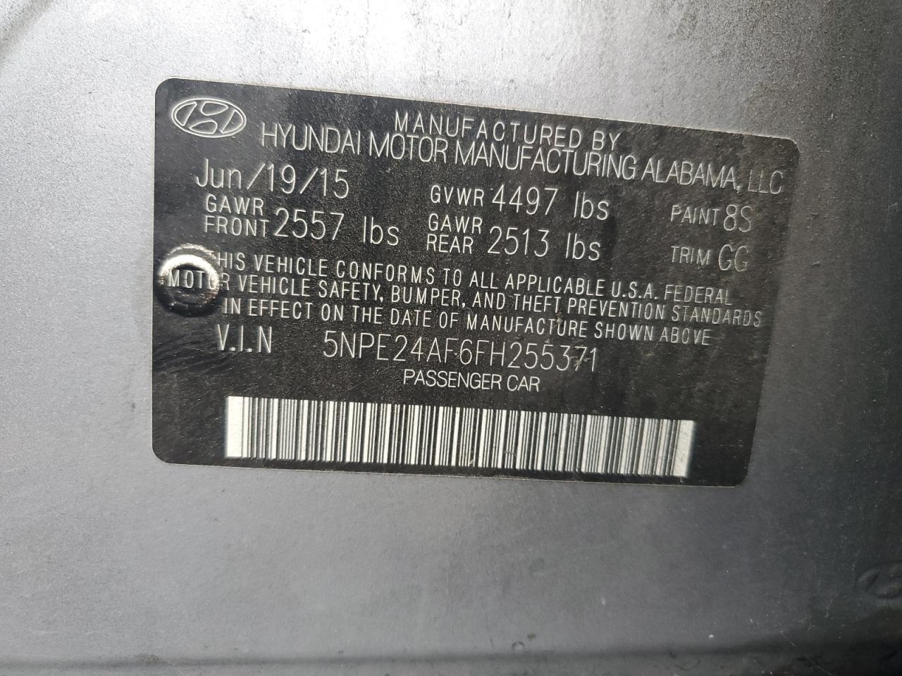 2015 Hyundai Sonata - Image 12
