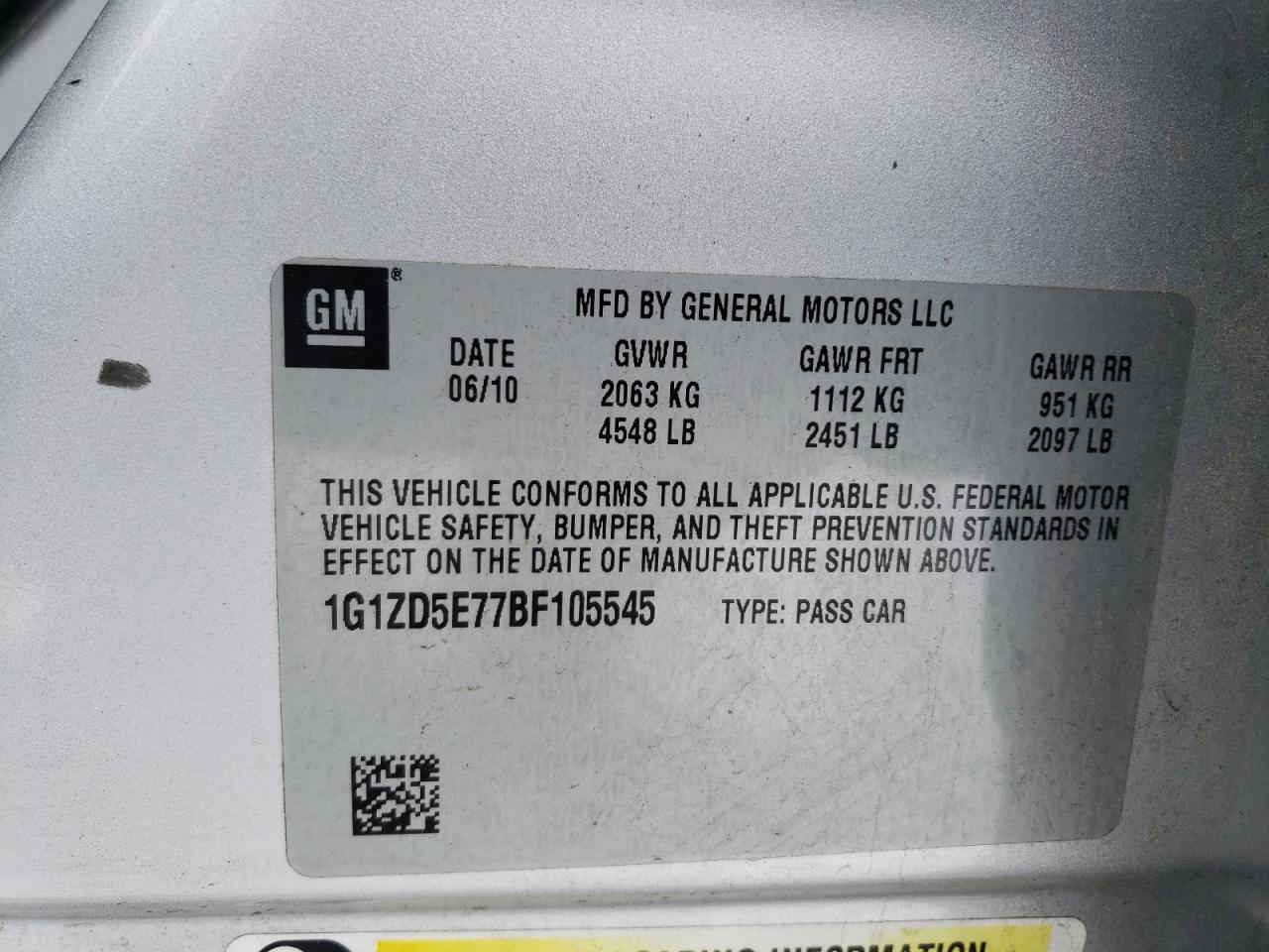 2011 Chevrolet Malibu - Image 13