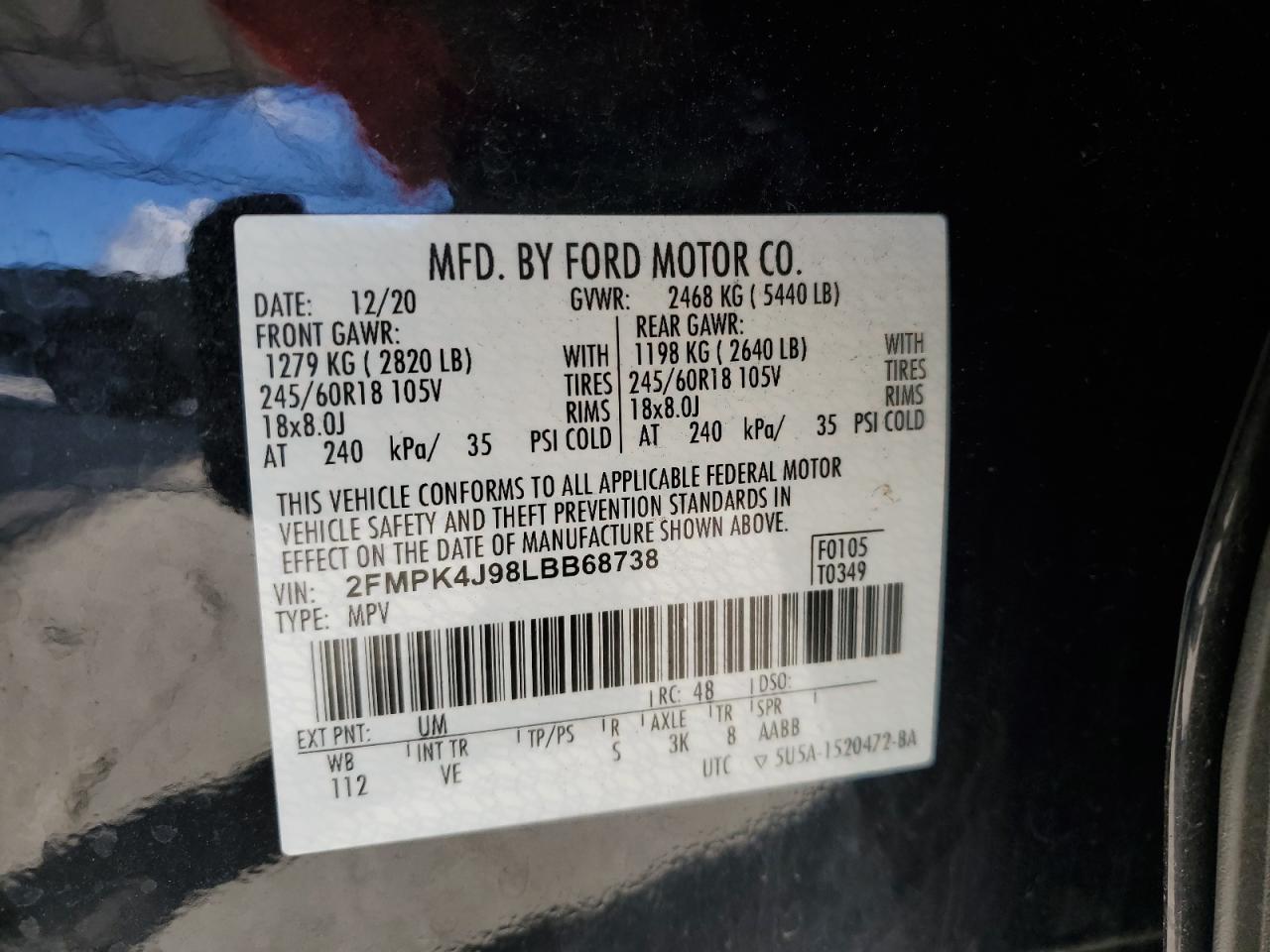 2020 Ford Edge - Image 15