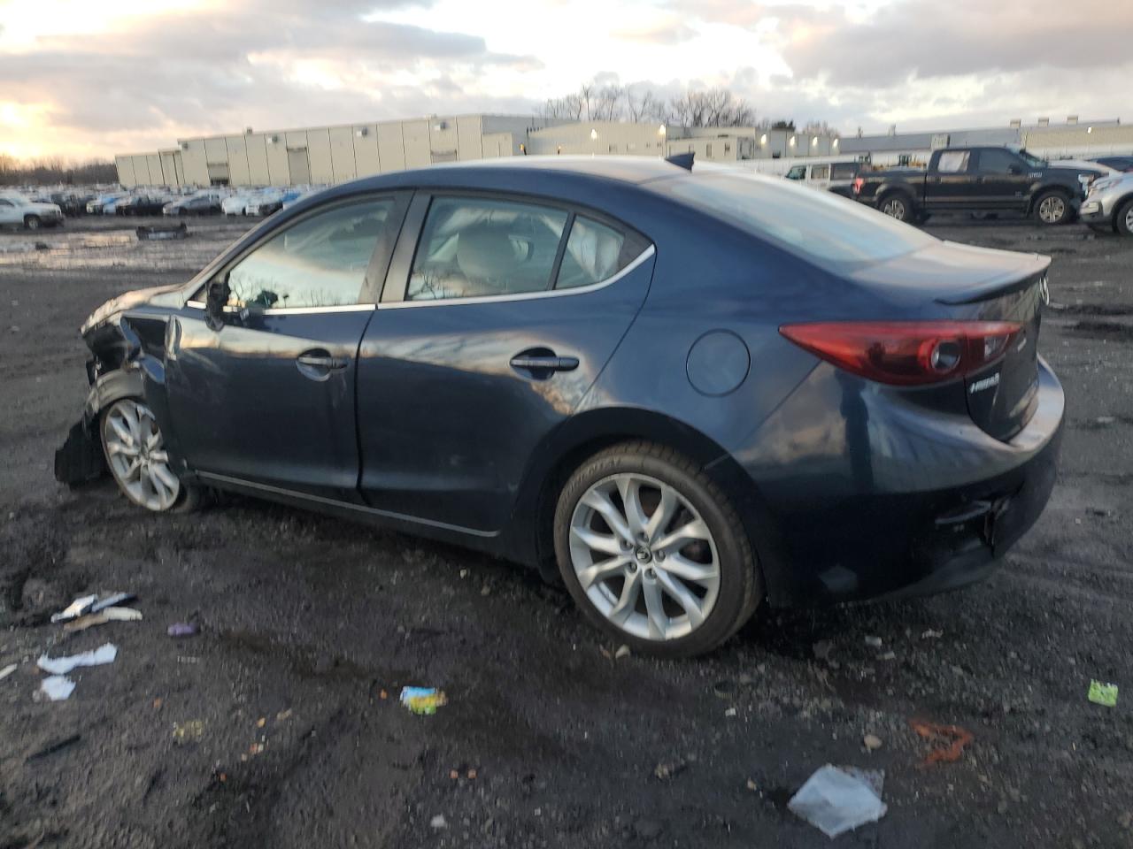 VIN JM1BM1W30E1195507 2014 MAZDA 3 no.2