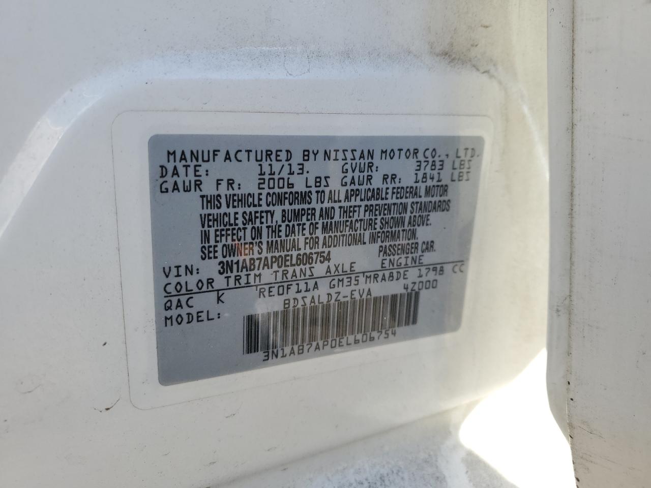 2014 Nissan Sentra - Image 15