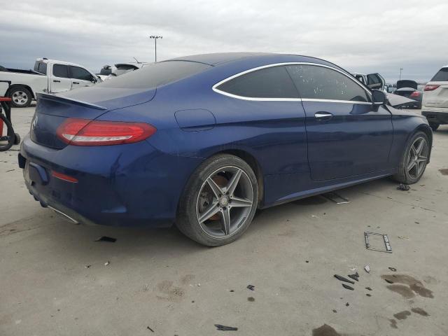 Купе MERCEDES-BENZ C-CLASS 2017 Синій