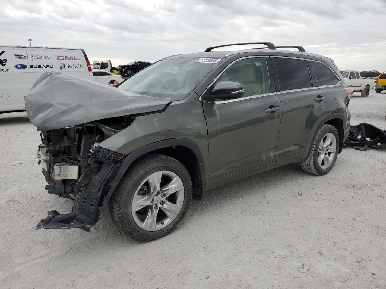 VIN 5TDDKRFH5FS116393 2015 TOYOTA HIGHLANDER no.1